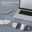 Redragon BS8772 Wireless Keyboard and Mouse Combo - Ash Grey