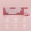 Redragon BS8772 Wireless Keyboard and Mouse Combo - Bean Red