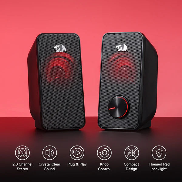 Redragon STENTOR GS500 Gaming Speaker - Black