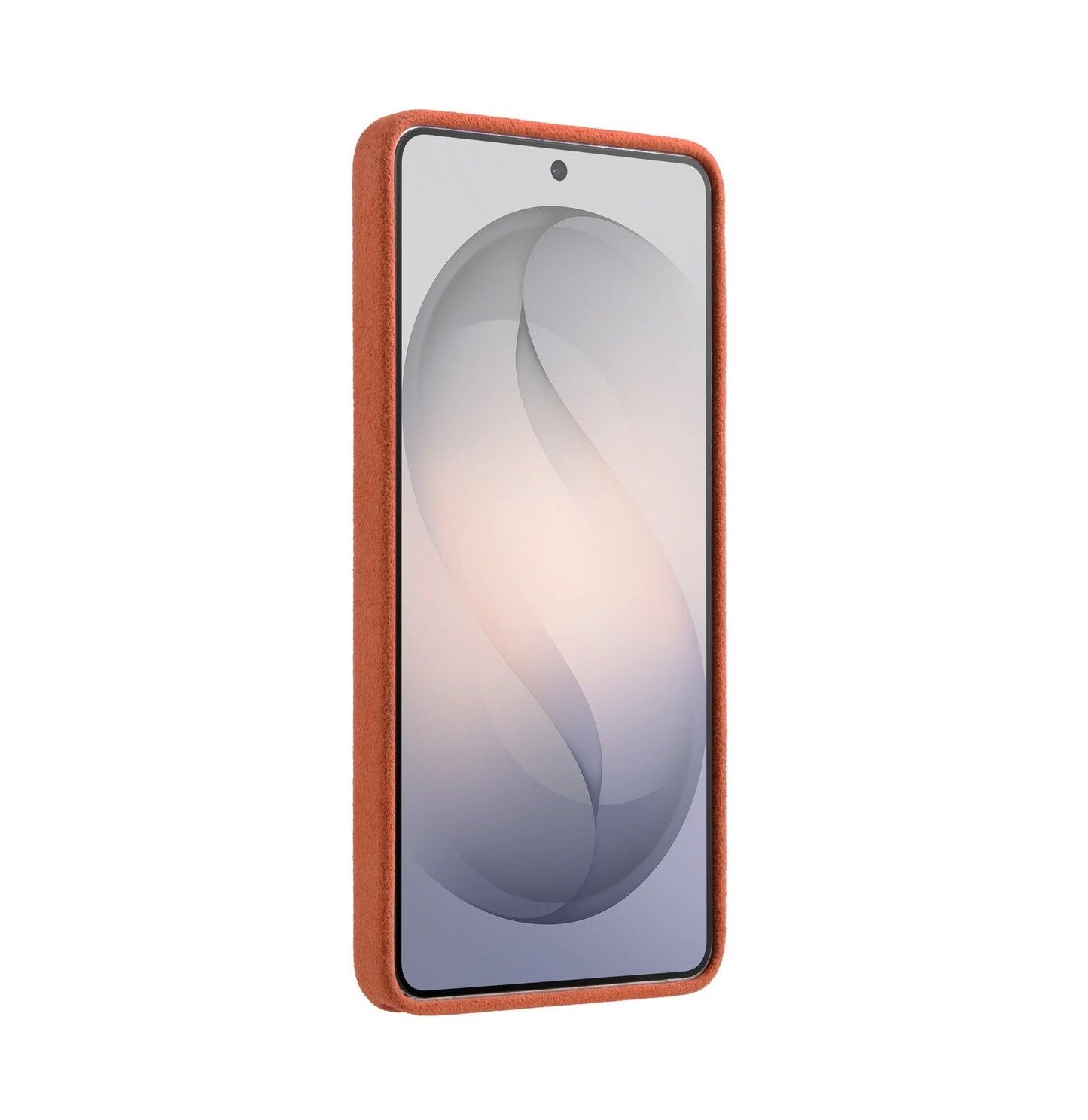 Melkco Alcantara Magsafe Case For Samsung Galaxy S26 Ultra - Orange