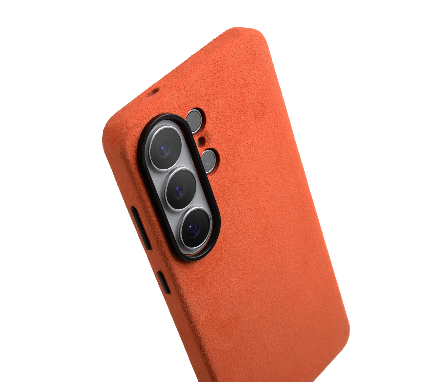 Melkco Alcantara Magsafe Case For Samsung Galaxy S26 Ultra - Orange