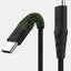 Itskins Spectrum Braided Cable - 60W / USB-C / 1.2 Meter /Black