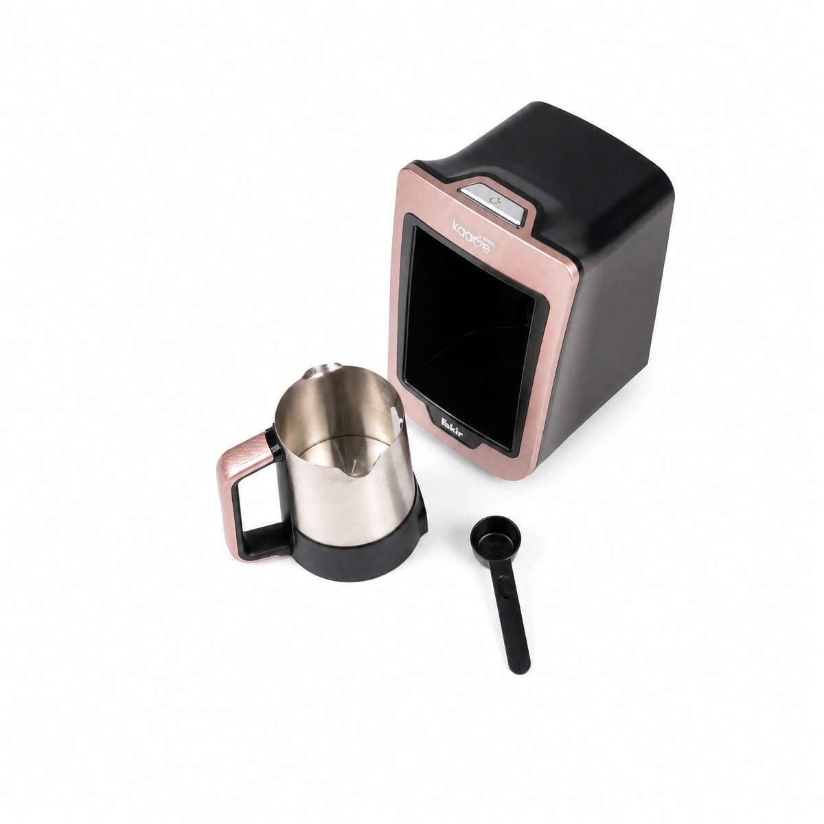Fakir Kaave Steel Turkish Coffee Machine - Rose Gold