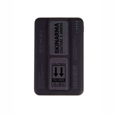 SKINARMA Magnetic Power Bank Smart Grip Stand - 15W / 5000 mAh / Wireless / USB - Black Accessories > Power Bank