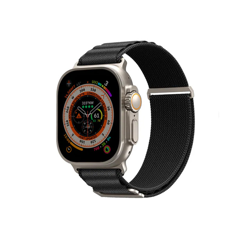 SKINARMA APPLE WATCH STRAP ULTRA KOBU 49 MM - Black Accessories > Smart Watches