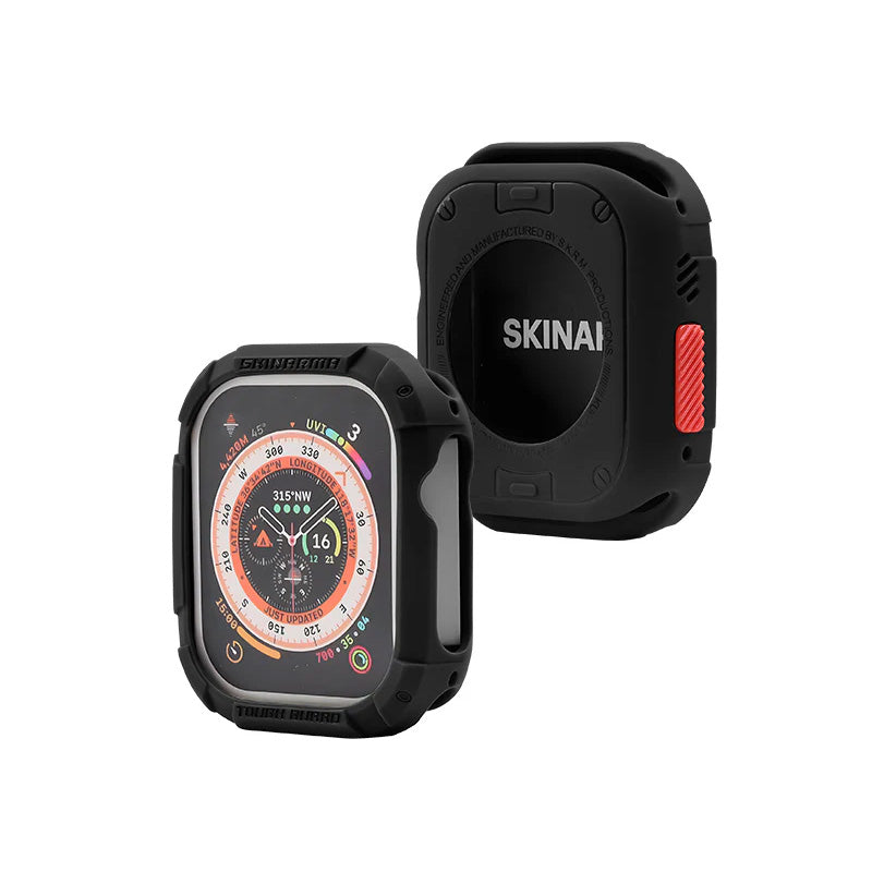 SKINARMA Kurono Apple Watch Ultra Protection Case - 49mm / Black Accessories > Smart Watches