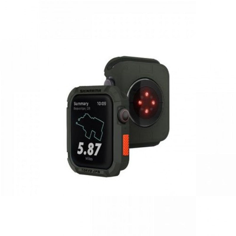 SKINARMA Kurono Apple Watch Ultra Protection Case - 49mm / Dark Olive Accessories > Smart Watches