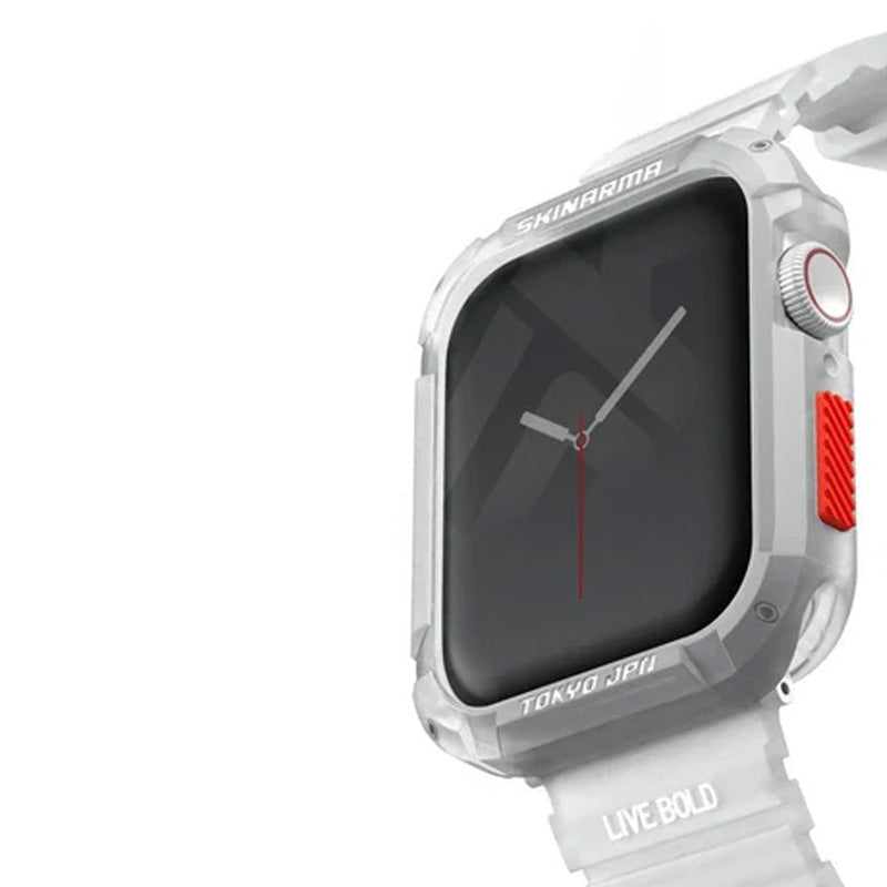 SKINARMA Kurono Apple Watch Ultra Protection Case - 44mm / 45mm / Frost Accessories > Smart Watches