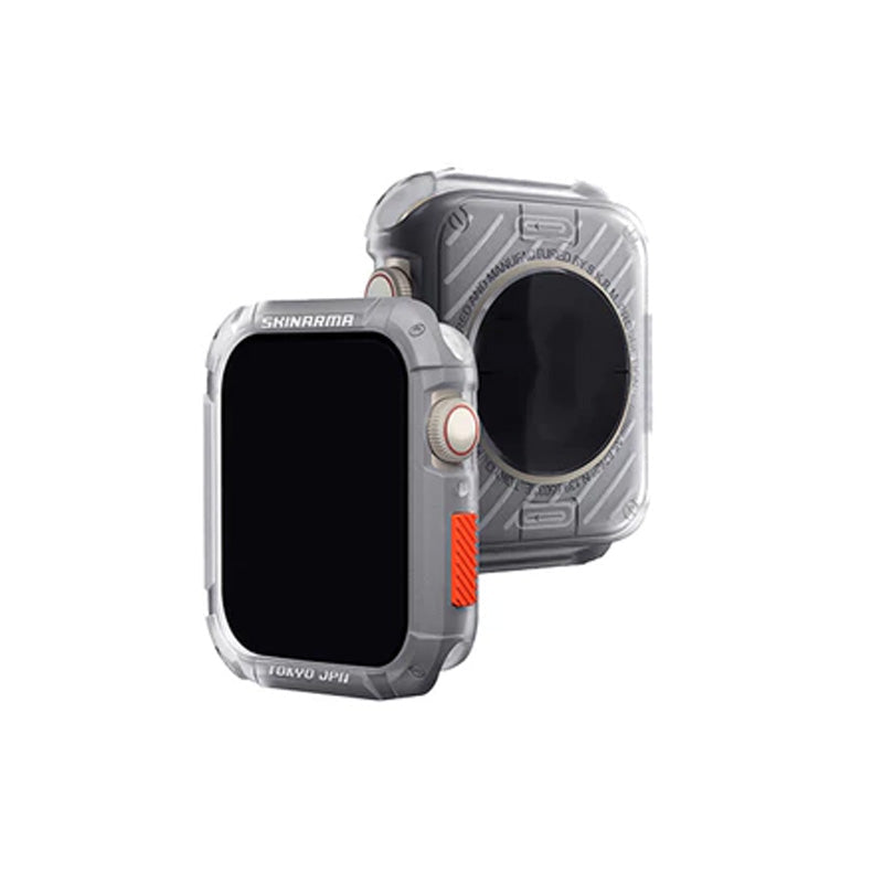 SKINARMA Kurono Apple Watch Ultra Protection Case - 49mm / Frost Accessories > Smart Watches
