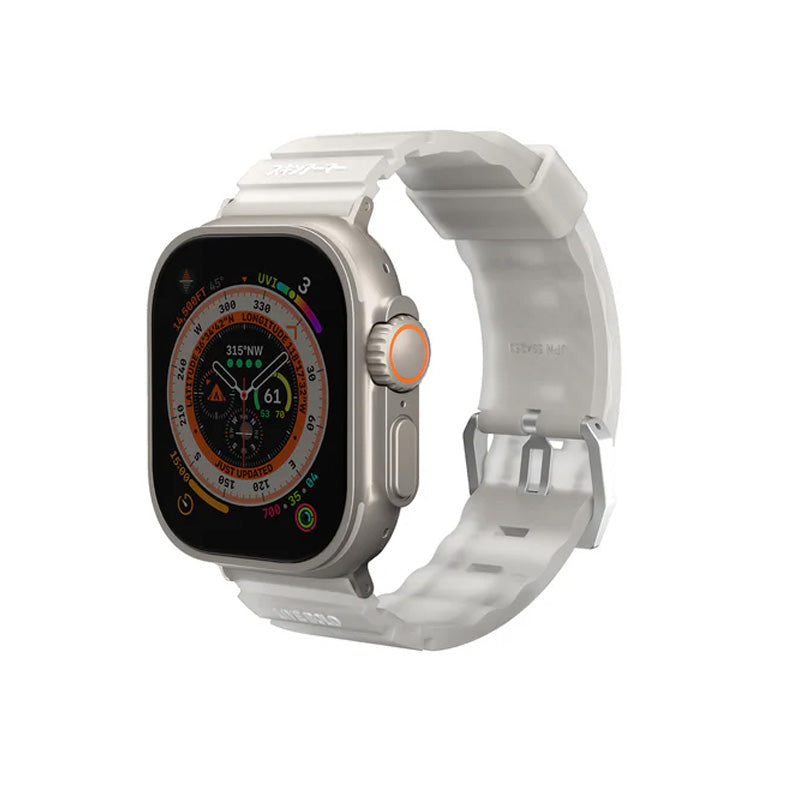 SKINARMA Shokku Apple Watch Strap 49mm - Frost Accessories > Smart Watches