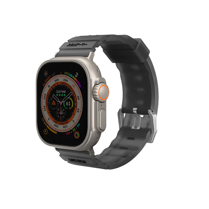 SKINARMA Shokku Apple Watch Strap 49mm - Smoke Accessories > Smart Watches