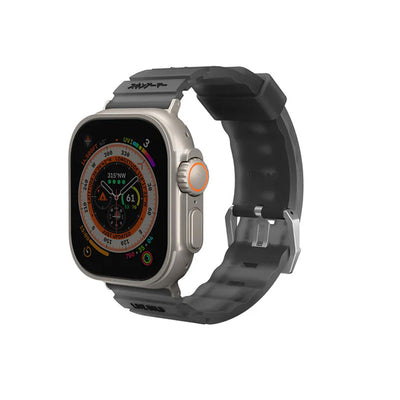 SKINARMA Shokku Apple Watch Strap 49mm - Smoke Accessories > Smart Watches