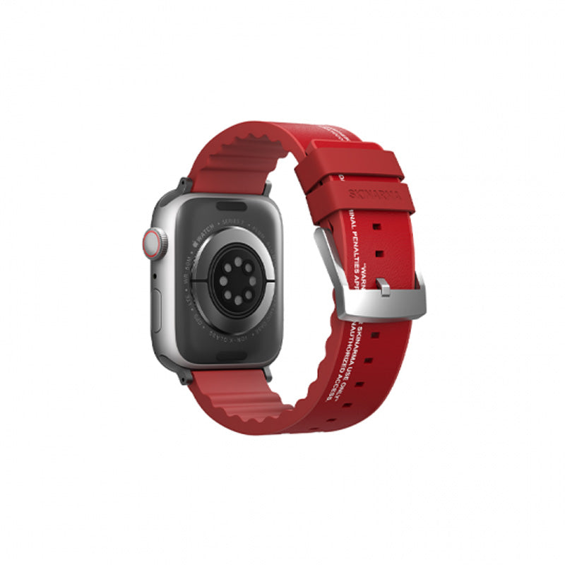 SKINARMA Taihi Sora Watch Strap For Apple Watch 45/44/42 MM - Red Accessories > Smart Watches