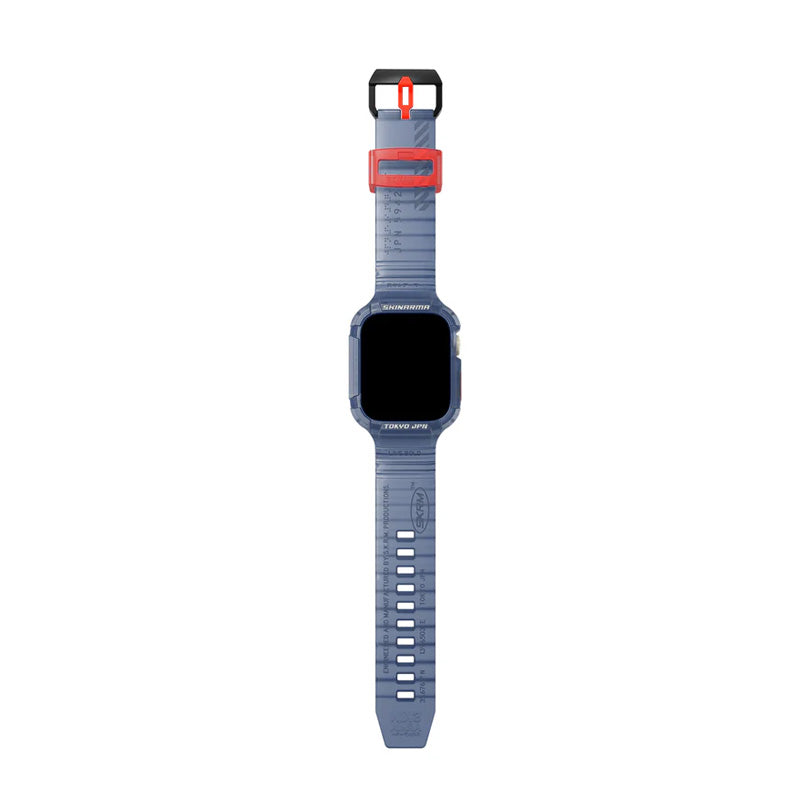 SKINARMA Apple Watch Strap Saido 45/44 mm - Dark Blue Accessories > Smart Watches