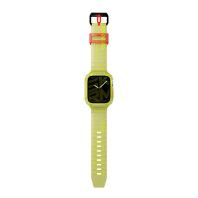 SKINARMA Apple Watch Strap Saido 45/44 mm - Neon Yellow Accessories > Smart Watches