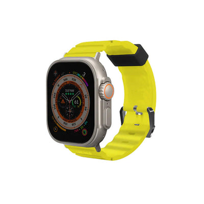 SKINARMA Shokku Apple Watch Strap 49mm - Yellow Accessories > Smart Watches