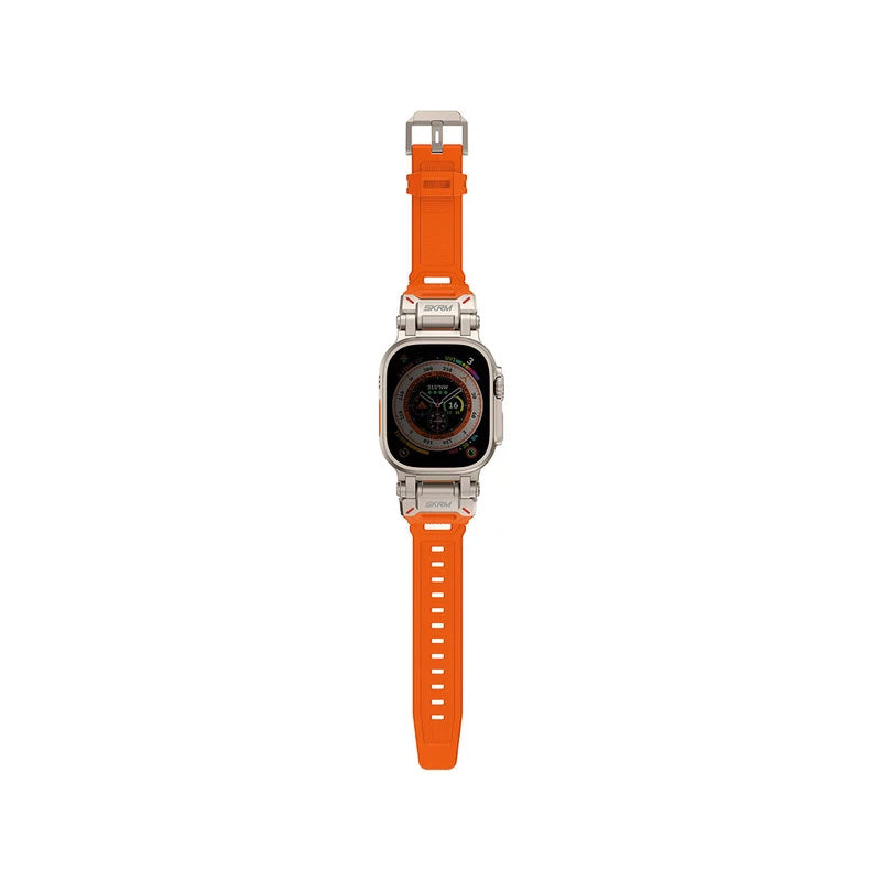 SKINARMA Titon Strap For Apple Watch Ultra 49/45/44mm - Orange Accessories > Smart Watches