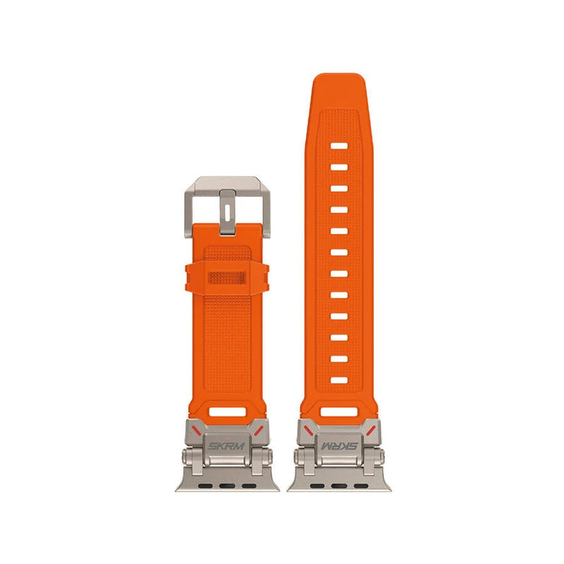 SKINARMA Titon Strap For Apple Watch Ultra 49/45/44mm - Orange Accessories > Smart Watches