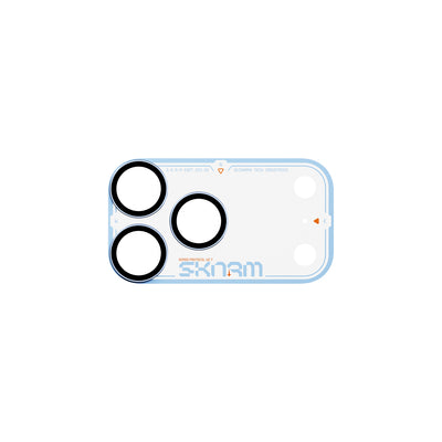 Skinarma Iphone 18 Pro Aluminium Camera Lens Protector With Ionix™ Glass - Atlas - Blue