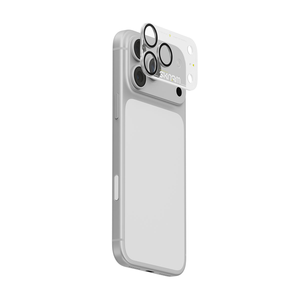 Skinarma Iphone 18 Pro Aluminium Camera Lens Protector With Ionix™ Glass - Atlas - White