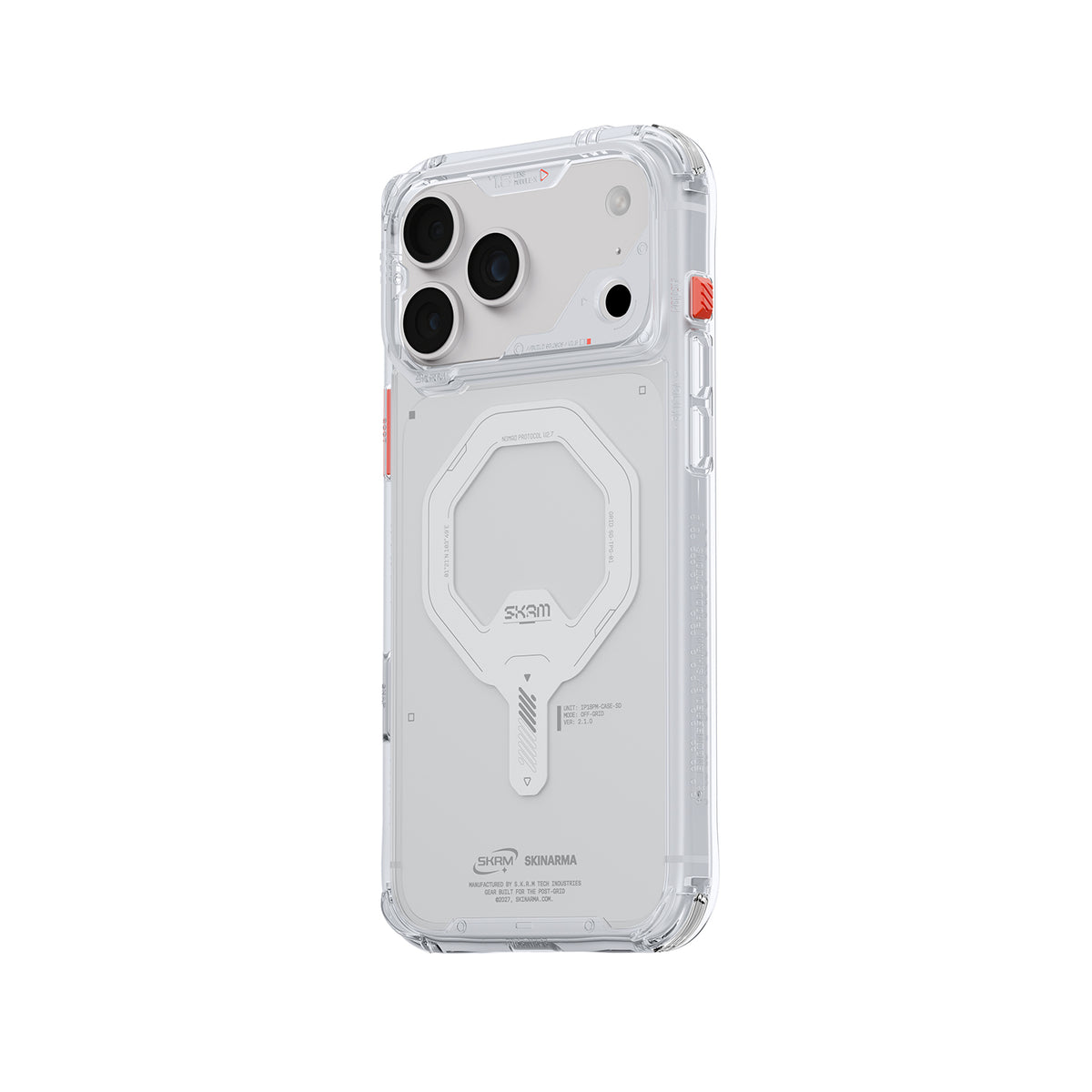 SkinArma Saido MagSafe Case for iPhone 18 Pro Max - Clear