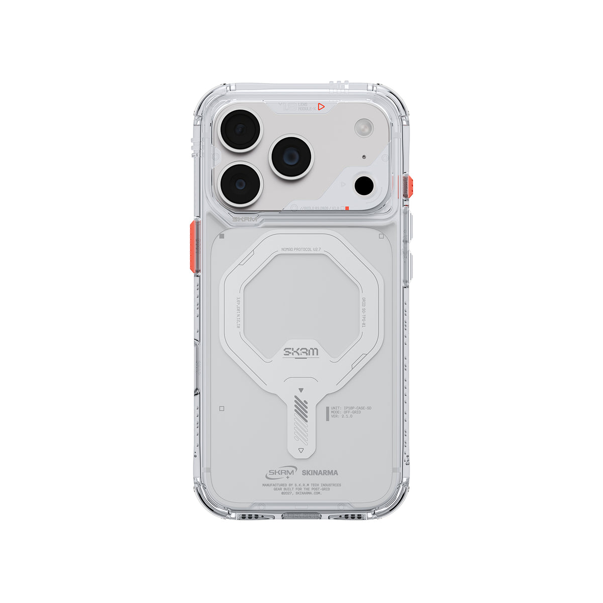 SkinArma Saido MagSafe Case for iPhone 18 Pro Max - Clear