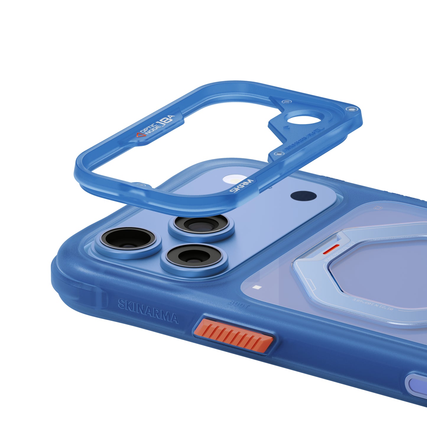SkinArma Saturn MagSafe Case With Rotating Kick-Stand for iPhone 18 Pro Max - Blue