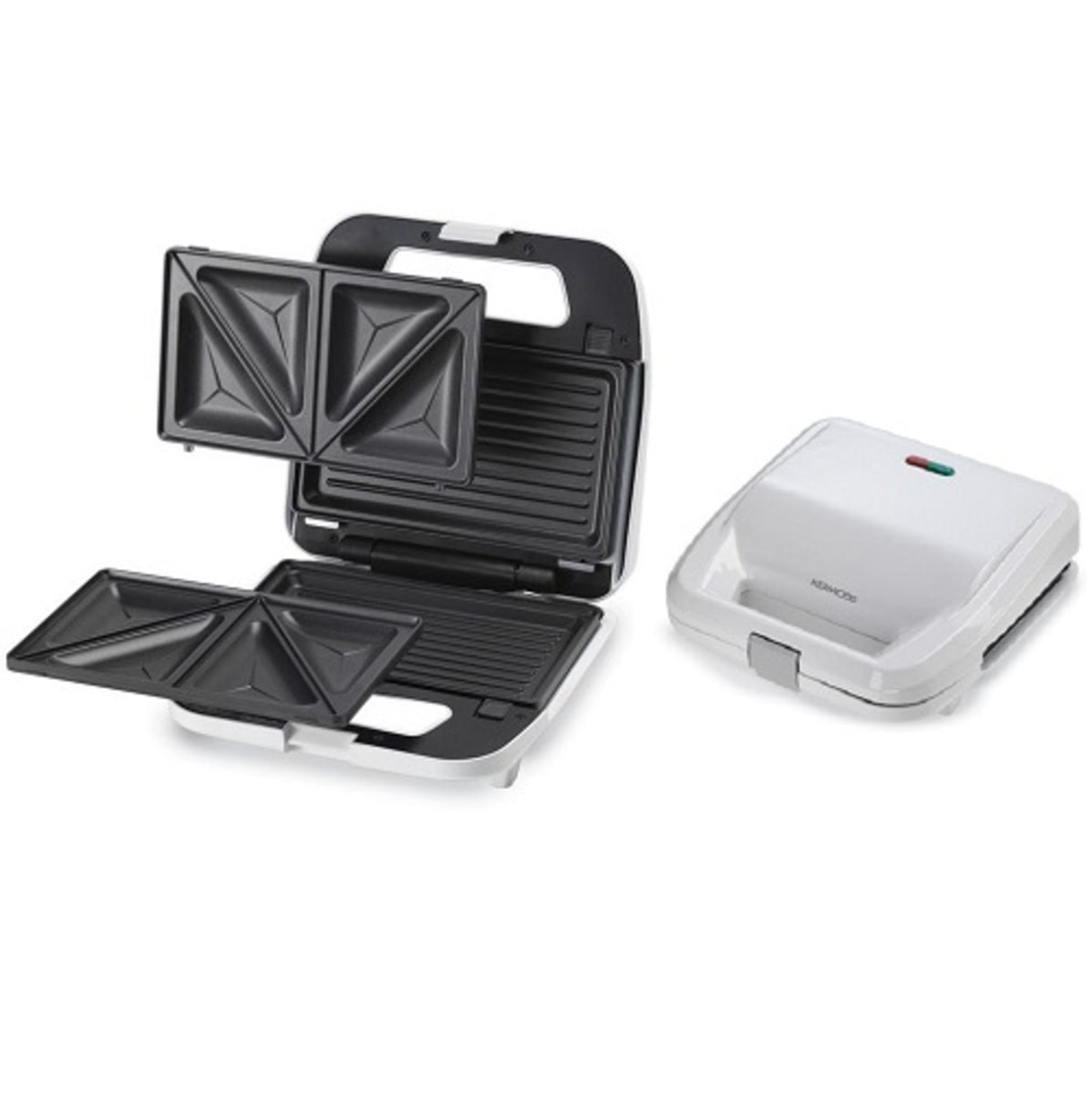 Kenwood 2 in 1 Sandwich Maker 750 Watt - White