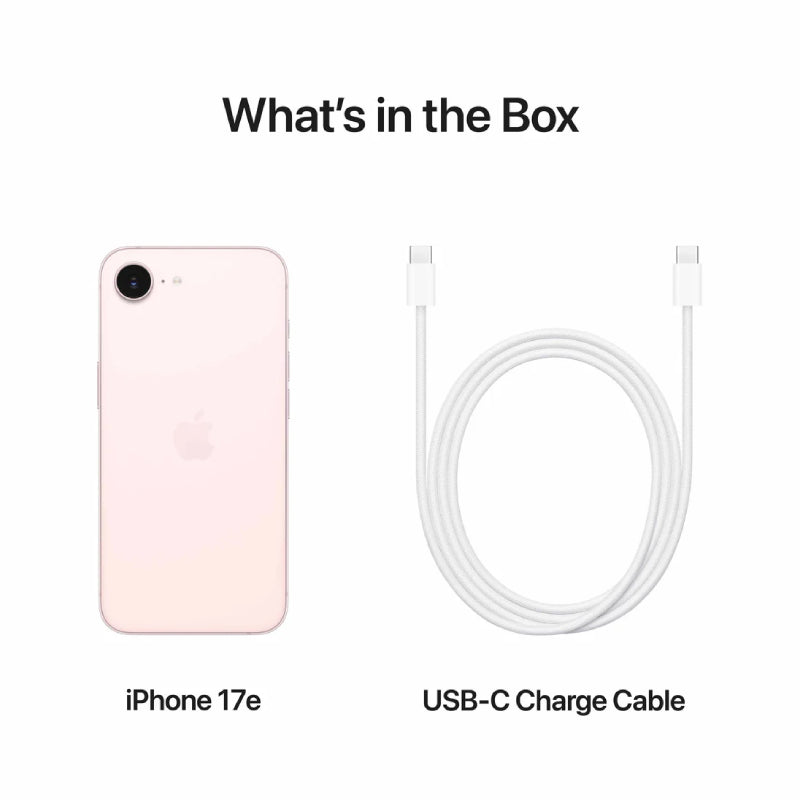 Apple iPhone 17e - 256GB / Soft Pink / 5G / 6.1"