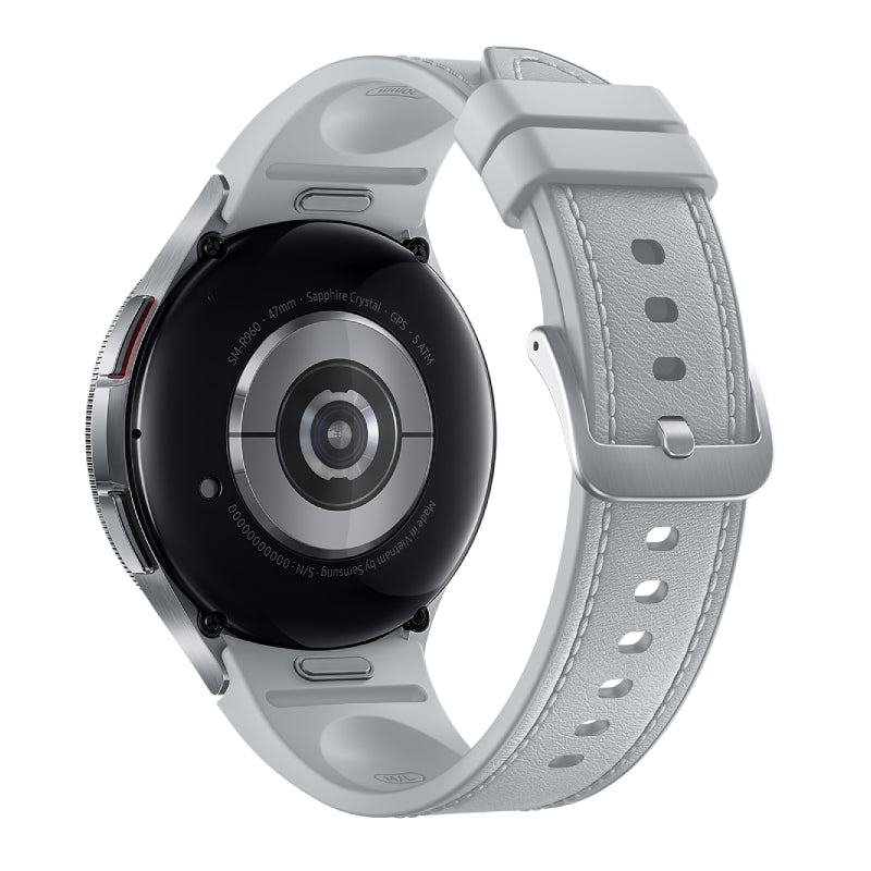 Samsung Galaxy Watch6 Classic - AMOLED / 16GB / 47mm / 4G / Wi-Fi / Silver Smart Watches