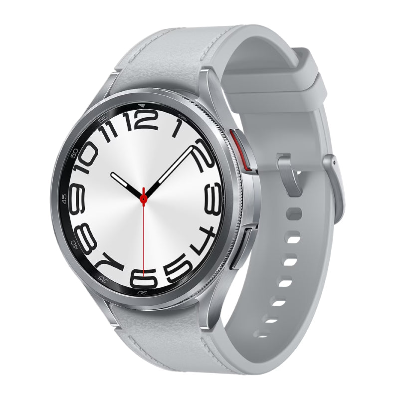 Samsung Galaxy Watch6 Classic - AMOLED / 16GB / 47mm / 4G / Wi-Fi / Silver Smart Watches