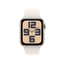 Apple Watch SE (2nd Gen) with Sport Band - LTPO OLED / 40mm / Medium/Large / Bluetooth / Wi-Fi / Starlight Smart Watches