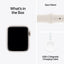 Apple Watch SE (2nd Gen) with Sport Band - LTPO OLED / 40mm / Medium/Large / Bluetooth / Wi-Fi / Starlight Smart Watches