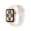 Apple Watch SE (2nd Gen) with Sport Band - LTPO OLED / 40mm / Medium/Large / Bluetooth / Wi-Fi / Starlight Smart Watches