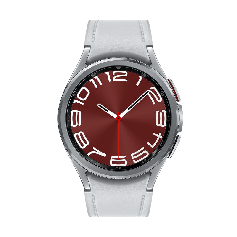 Samsung Galaxy Watch6 Classic - AMOLED / 16GB / 43mm / 4G / Wi-Fi / Silver Smart Watches