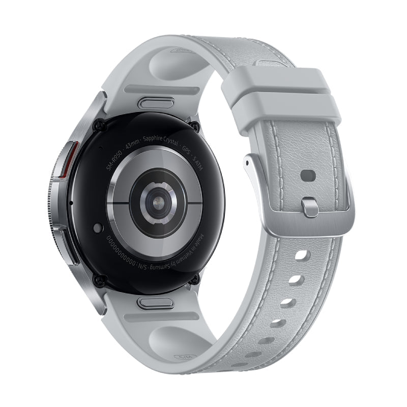 Samsung Galaxy Watch6 Classic - AMOLED / 16GB / 43mm / 4G / Wi-Fi / Silver Smart Watches