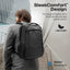 Promate Satchel-BP SleekComfort 15.6" Laptop Backpack - Black