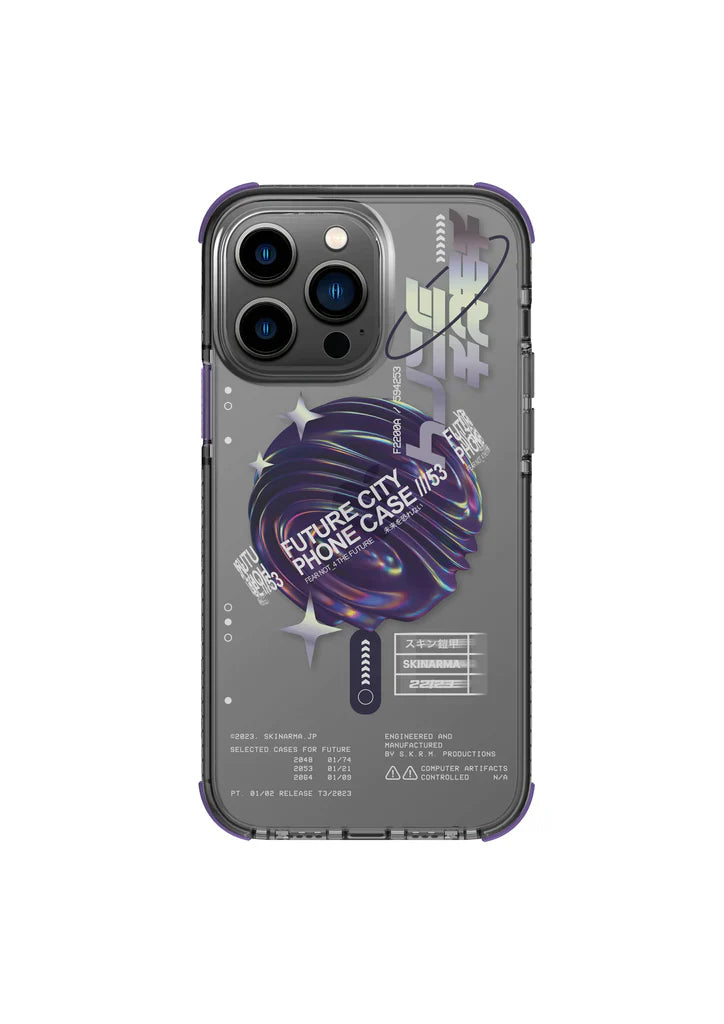 SKINARMA IPHONE 14 PRO MAX (6.7) SHORAI WITH MAG-CHARGE – PURPLE Accessories > Mobiles & Tablets