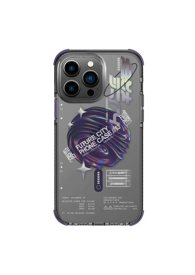 SKINARMA IPHONE 14 PRO MAX (6.7) SHORAI WITH MAG-CHARGE – PURPLE Accessories > Mobiles & Tablets