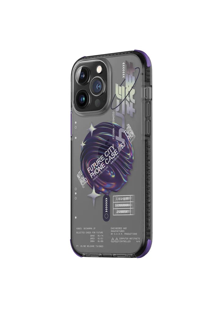 SKINARMA IPHONE 14 PRO MAX (6.7) SHORAI WITH MAG-CHARGE – PURPLE Accessories > Mobiles & Tablets
