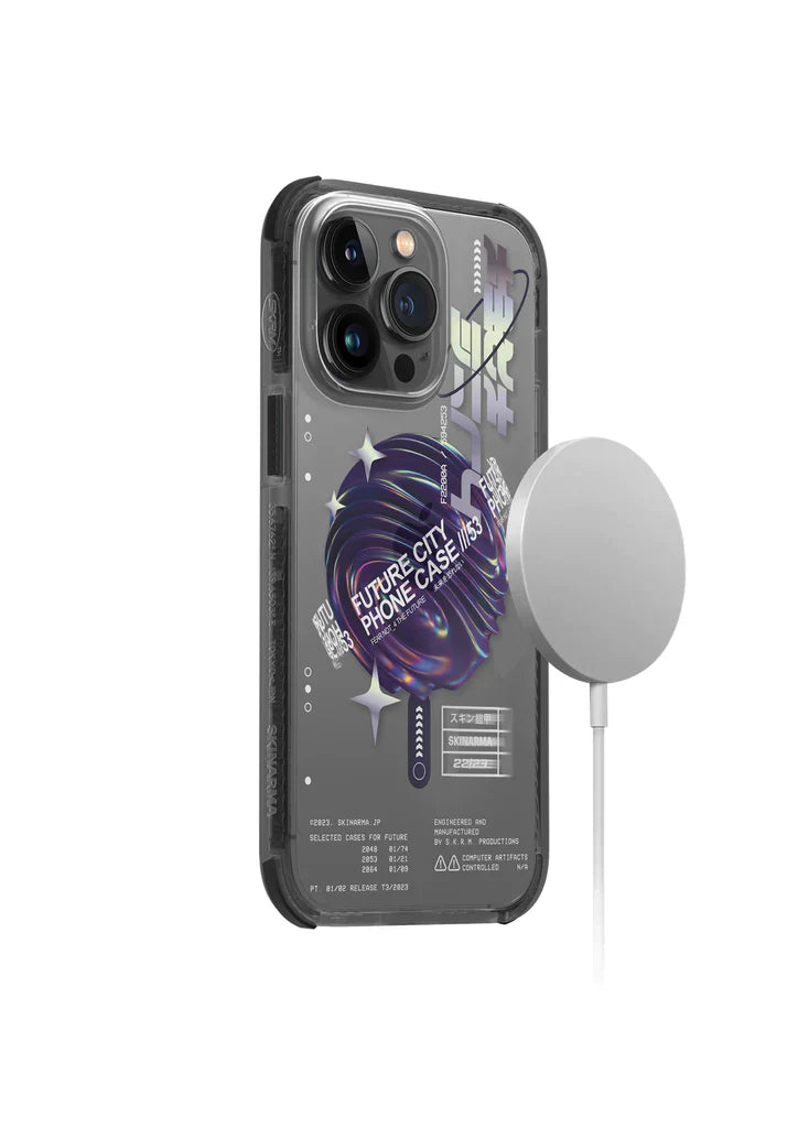 SKINARMA IPHONE 14 PRO MAX (6.7) SHORAI WITH MAG-CHARGE – PURPLE Accessories > Mobiles & Tablets
