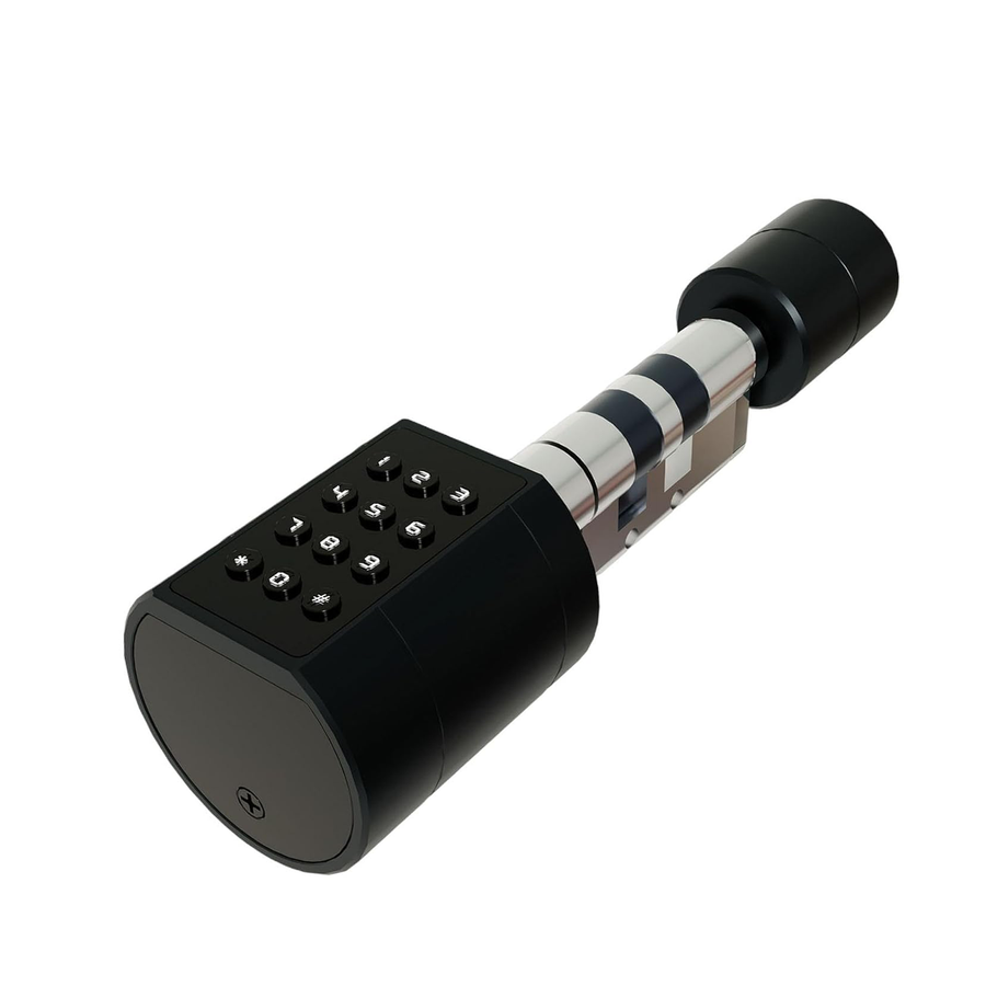 Gopeta Smart Cylinder Lock for Wooden Doors with 5 Smart Unlock Ways