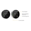 Gopeta E60CT Smart Locker/Cabinet Lock (Code & Card Only) - Black