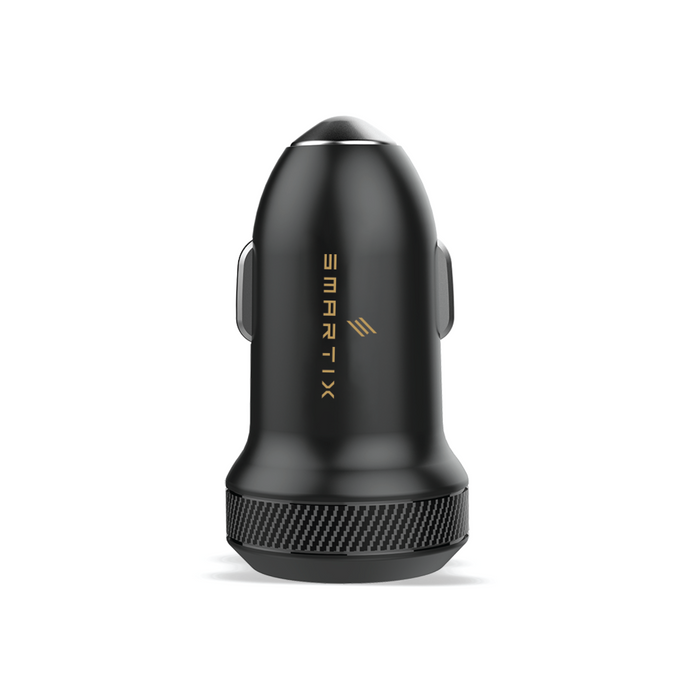 Smartix Premium 66W Fast Car Charger - 66W / USB-C / Black