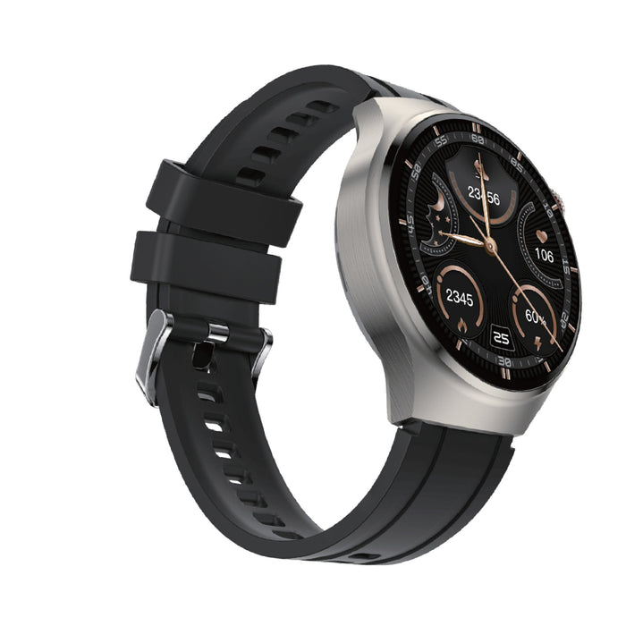 Smartix Premium CURV-R Smart Watch - Bluetooth / 380mAh / Black