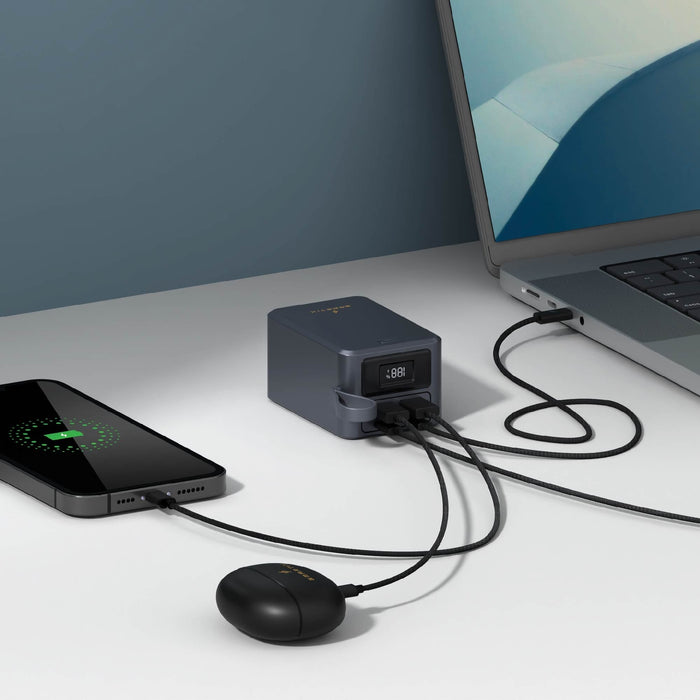 Smartix Premium Grid Power Bank - 20000mAh / 70W / USB-A / USB-C