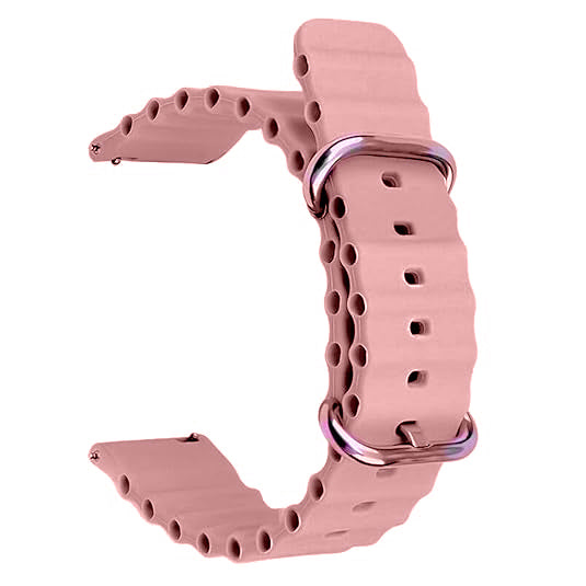 Smartix Premium Ocean Silicone Band For Apple Watch 38/40/41 mm - Pink