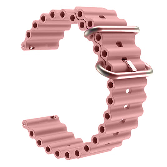 Smartix Premium Ocean Silicone Band For Apple Watch 38/40/41 mm - Pink