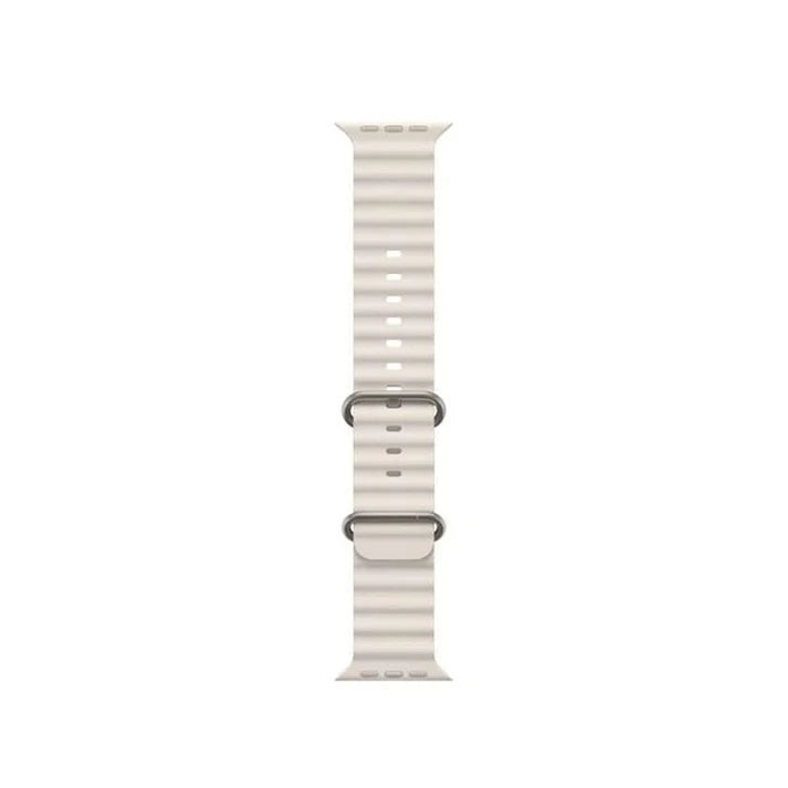 Smartix Premium Ocean Silicone Band For Apple Watch 38/40/41 mm - Starlight