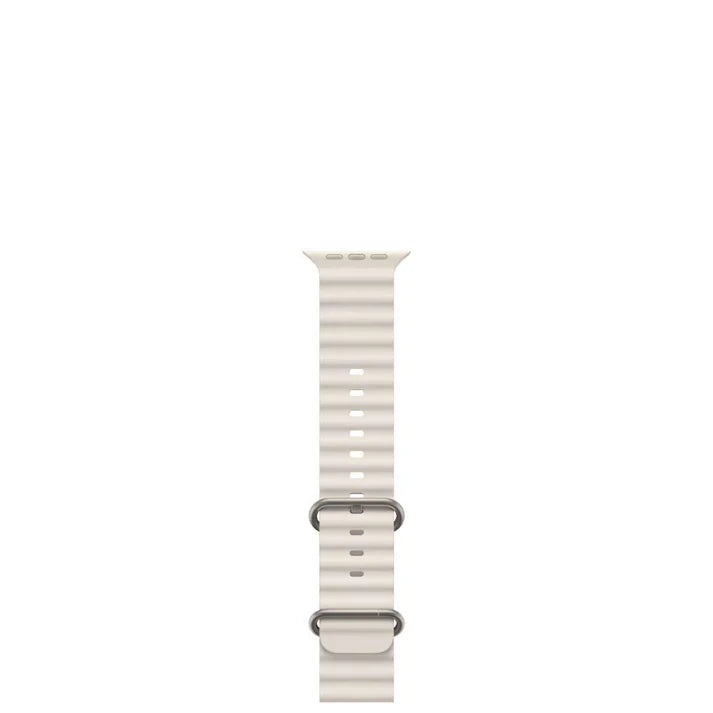 Smartix Premium Ocean Silicone Band For Apple Watch 38/40/41 mm - Starlight